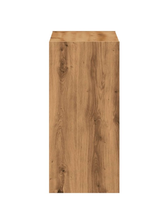 Knihovna dub artisan 68,5 x 32 x 68,5 cm kompozitní dřevo