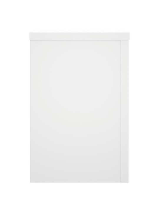 Stojany na rostliny 2 ks bílé 20 x 20 x 30 cm kompozitní dřevo