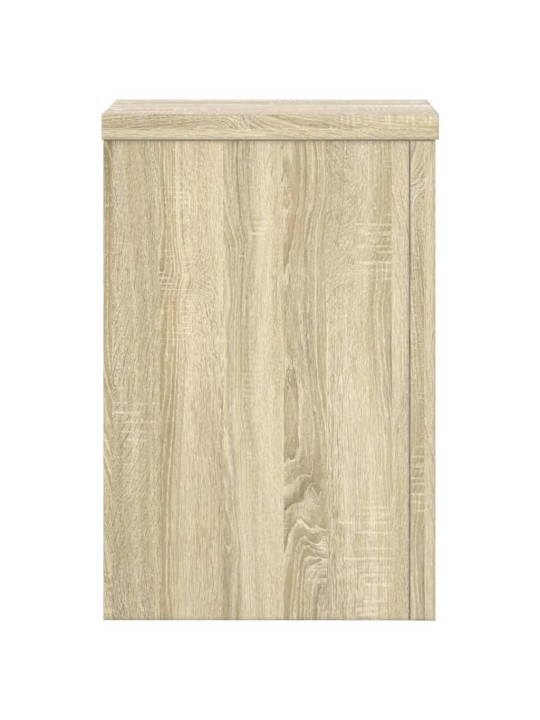 Stojany na rostliny 2 ks dub sonoma 20x20x30cm kompozitní dřevo