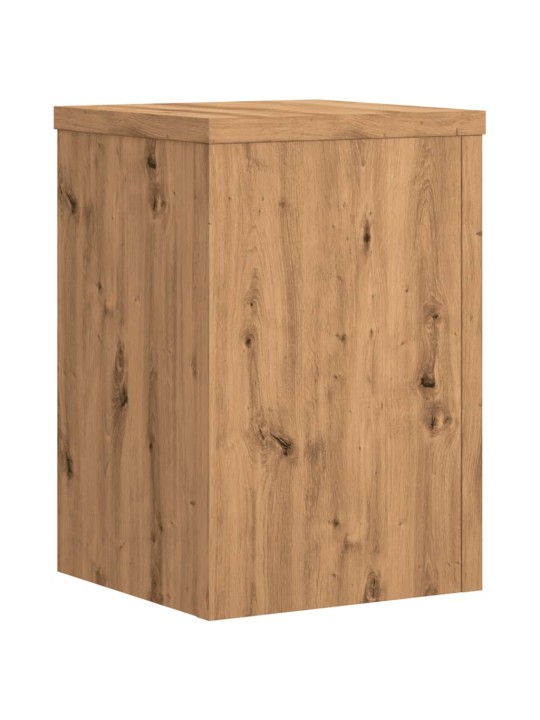 Stojany na rostliny 2 ks dub artisan 20 x 20 x 30 cm kompozit