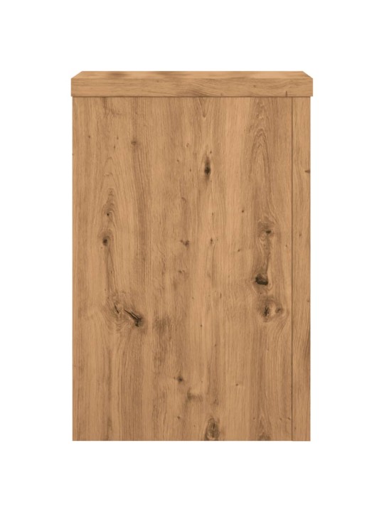 Stojany na rostliny 2 ks dub artisan 20 x 20 x 30 cm kompozit