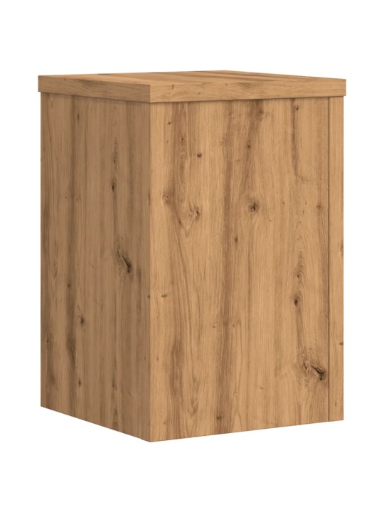 Stojany na rostliny 2 ks dub artisan 20 x 20 x 30 cm kompozit