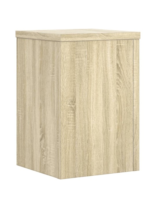Stojany na rostliny 2 ks dub sonoma 25x25x35cm kompozitní dřevo