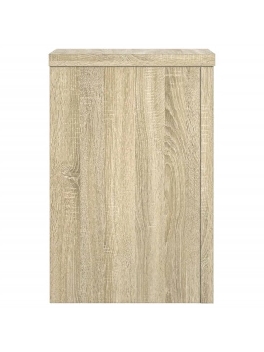 Stojany na rostliny 2 ks dub sonoma 25x25x35cm kompozitní dřevo