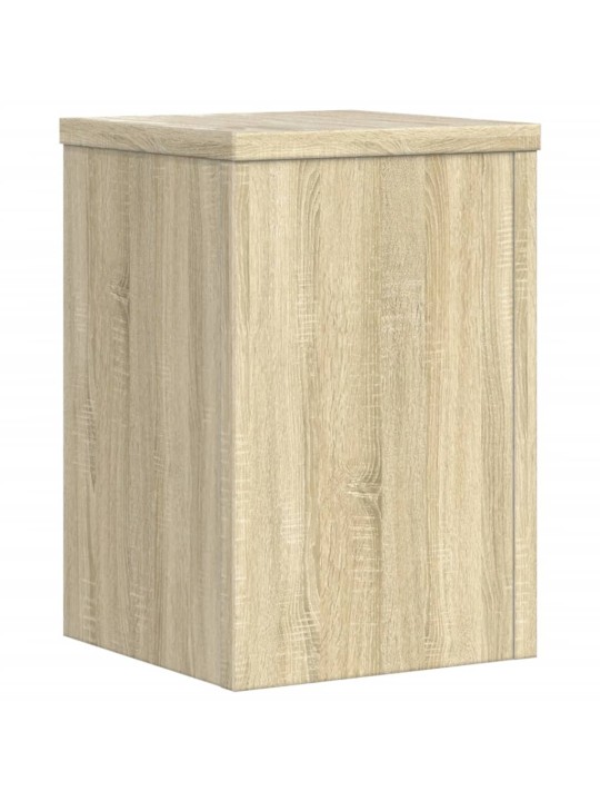 Stojany na rostliny 2 ks dub sonoma 25x25x35cm kompozitní dřevo