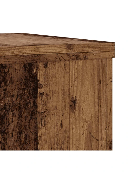 Stojany na rostliny 2 ks old wood 25x25x35 cm kompozitní dřevo