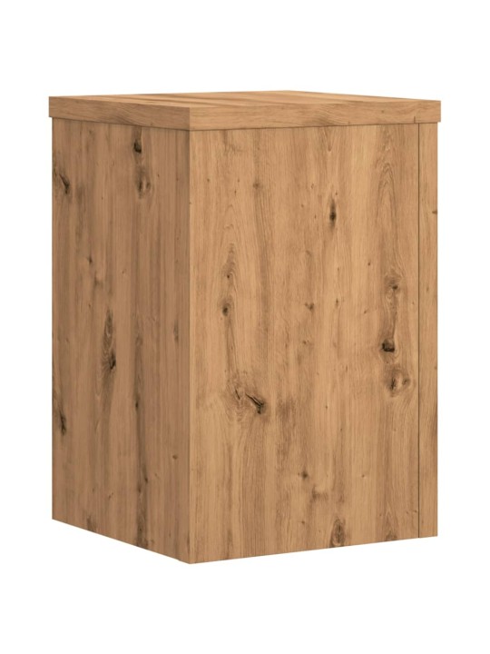 Stojany na rostliny 2 ks dub artisan 25 x 25 x 35 cm kompozit