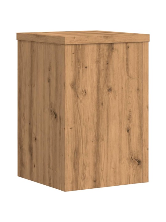 Stojany na rostliny 2 ks dub artisan 25 x 25 x 35 cm kompozit