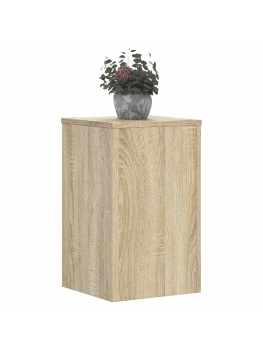 Stojany na rostliny 2 ks dub sonoma 30 x 30 x 50 cm kompozit