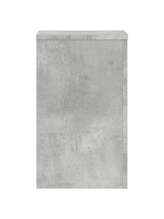 Stojany na rostliny 2 ks betonově šedé 30 x 30 x 50 cm kompozit