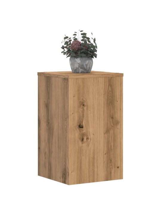 Stojany na rostliny 2 ks dub artisan 30 x 30 x 50 cm kompozit