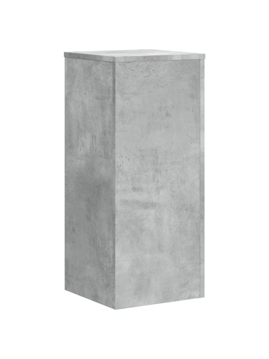 Stojany na rostliny 2 ks betonově šedé 30 x 30 x 70 cm kompozit