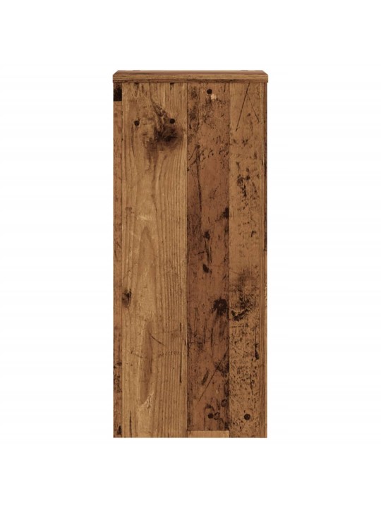 Stojany na rostliny 2 ks old wood 30x30x70 cm kompozitní dřevo