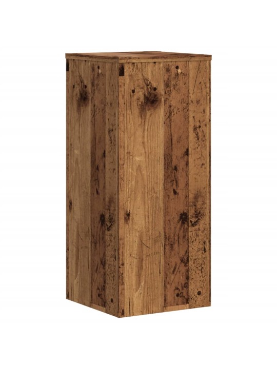 Stojany na rostliny 2 ks old wood 30x30x70 cm kompozitní dřevo