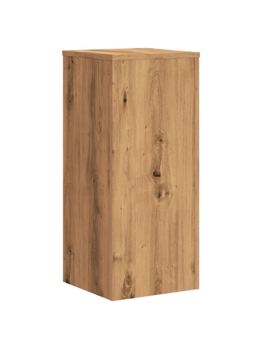 Stojany na rostliny 2 ks dub artisan 30 x 30 x 70 cm kompozit