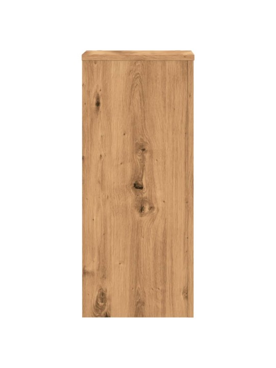 Stojany na rostliny 2 ks dub artisan 30 x 30 x 70 cm kompozit