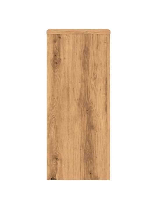 Stojany na rostliny 2 ks dub artisan 30 x 30 x 70 cm kompozit