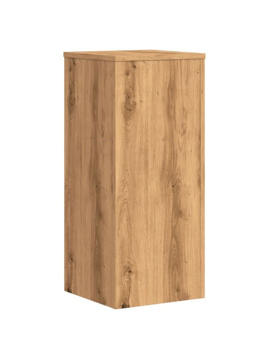 Stojany na rostliny 2 ks dub artisan 30 x 30 x 70 cm kompozit
