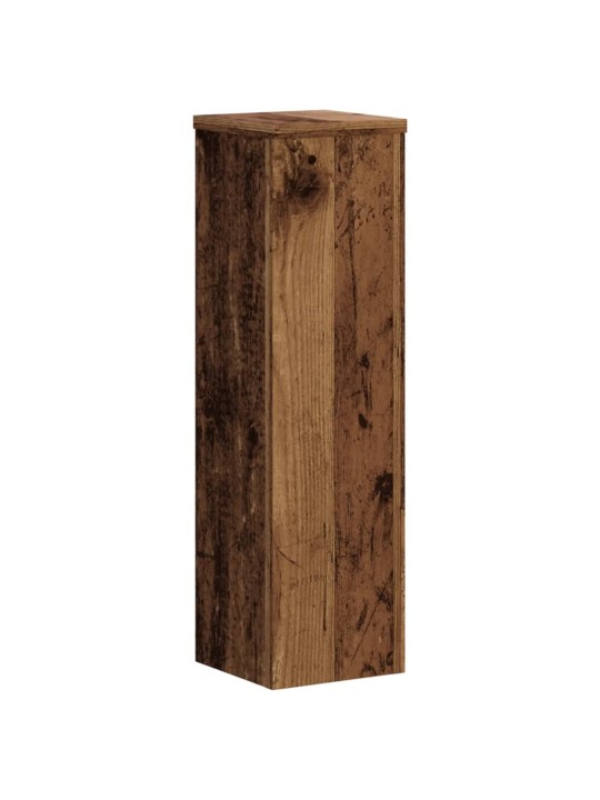 Stojany na rostliny 2 ks old wood 17x17x60 cm kompozitní dřevo