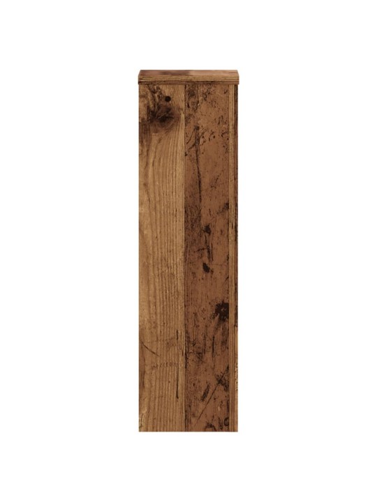 Stojany na rostliny 2 ks old wood 17x17x60 cm kompozitní dřevo