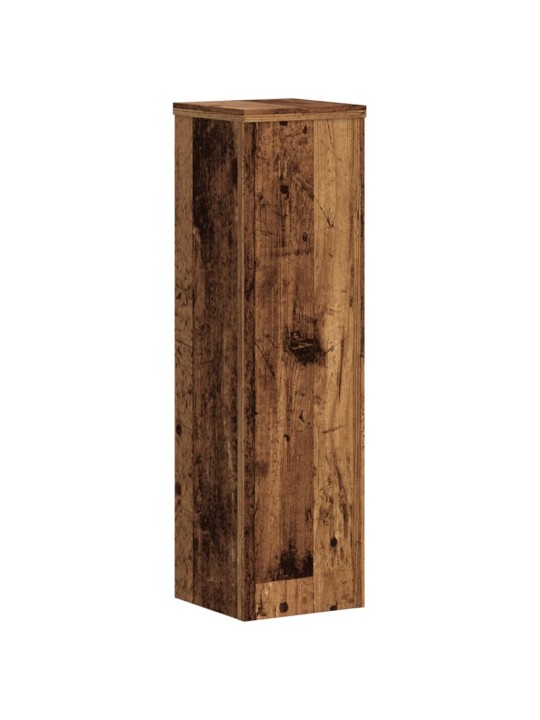 Stojany na rostliny 2 ks old wood 17x17x60 cm kompozitní dřevo