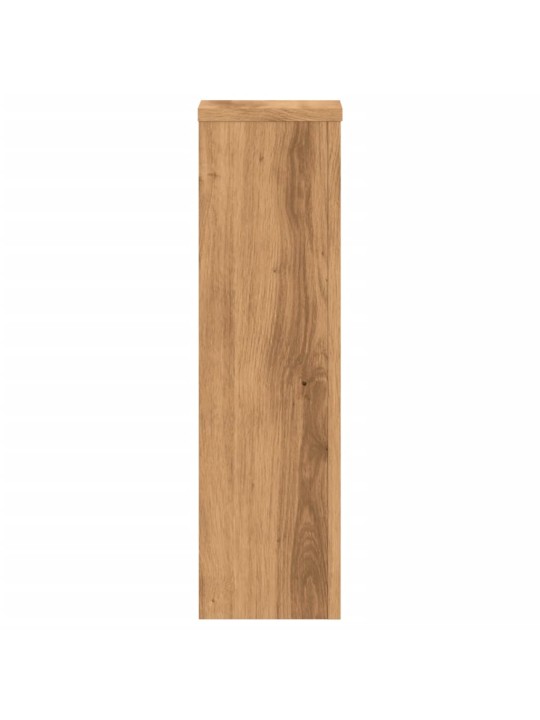 Stojany na rostliny 2 ks dub artisan 17 x 17 x 60 cm kompozit
