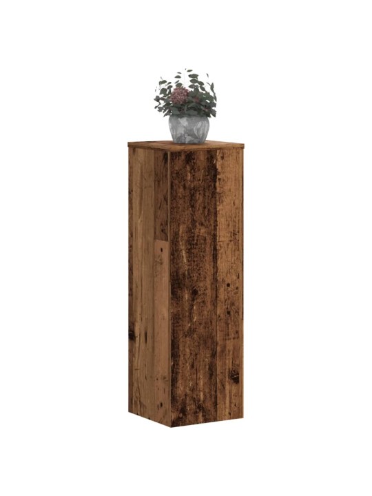 Stojany na rostliny 2 ks old wood 25x25x80 cm kompozitní dřevo