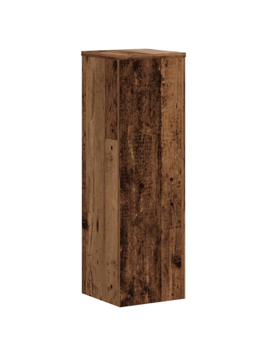 Stojany na rostliny 2 ks old wood 25x25x80 cm kompozitní dřevo