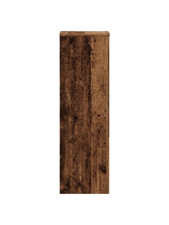 Stojany na rostliny 2 ks old wood 25x25x80 cm kompozitní dřevo