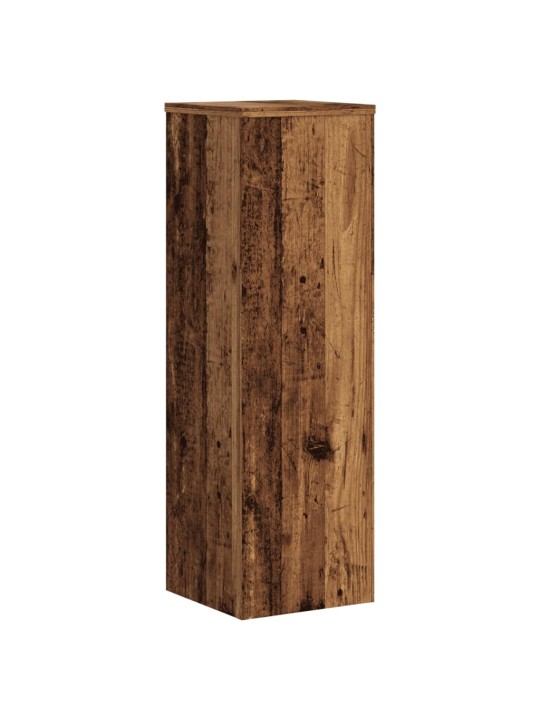 Stojany na rostliny 2 ks old wood 25x25x80 cm kompozitní dřevo