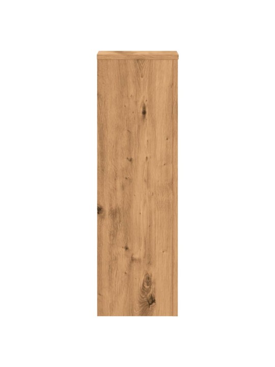 Stojany na rostliny 2 ks dub artisan 25 x 25 x 80 cm kompozit