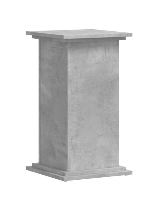 Stojan na rostliny betonově šedý 33x33x60 cm kompozitní dřevo