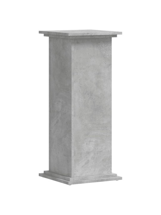 Stojan na rostliny betonově šedý 33x33x80 cm kompozitní dřevo