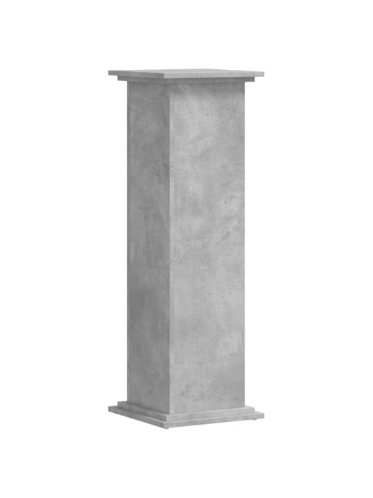 Stojan na rostliny betonově šedý 33x33x100 cm kompozitní dřevo