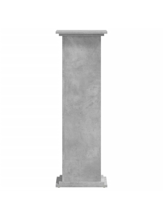 Stojan na rostliny betonově šedý 33x33x100 cm kompozitní dřevo