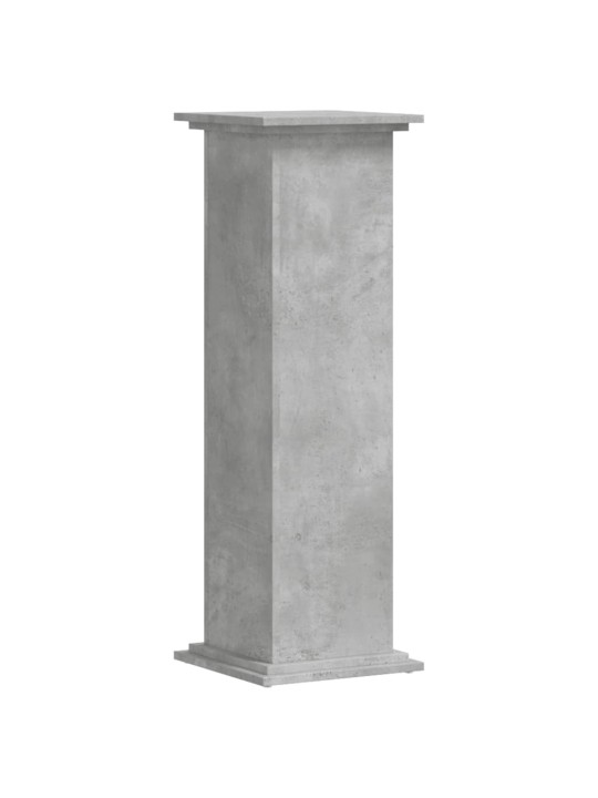 Stojan na rostliny betonově šedý 33x33x100 cm kompozitní dřevo