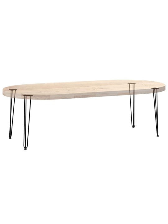 vlásenkové nohy pro konzolové stolky 4 ks černé 72 cm masivní ocel