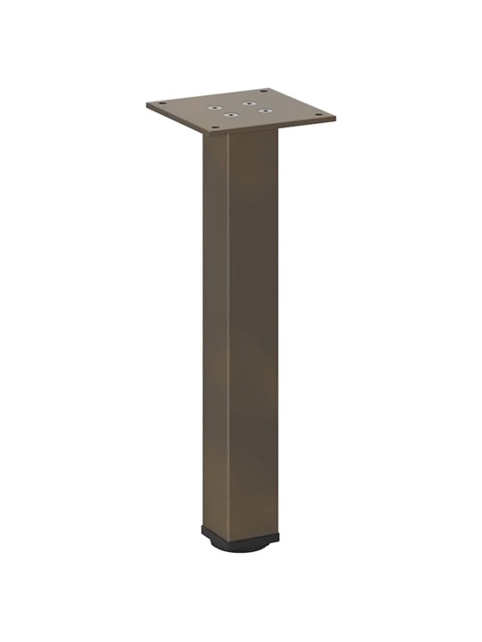 Nohy konferenčního stolku 4 ks přírodní ocel 30-32 cm ocel