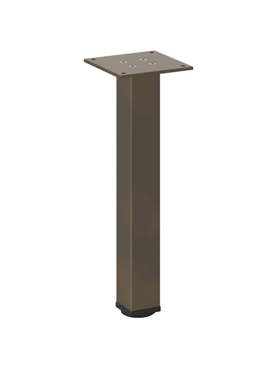 Nohy konferenčního stolku 4 ks přírodní ocel 42-44 cm ocel
