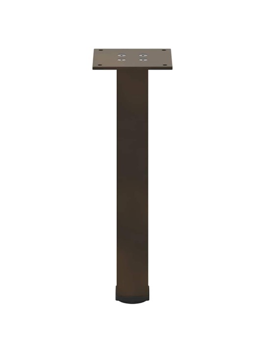 Nohy konferenčního stolku 4 ks přírodní ocel 42-44 cm ocel