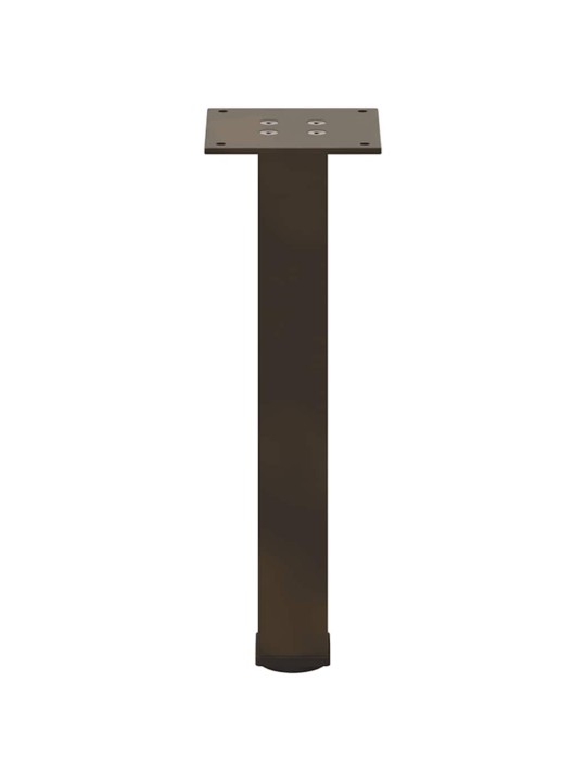 Nohy konferenčního stolku 4 ks přírodní ocel 42-44 cm ocel