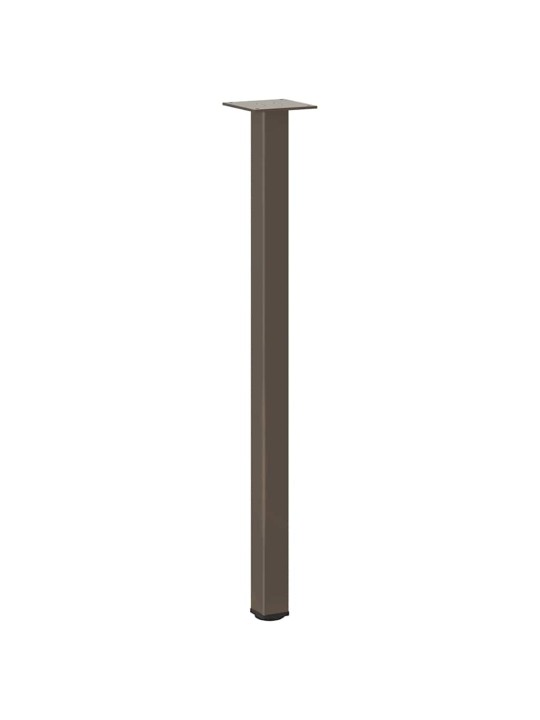 Nohy konzolového stolku 4 ks přírodní ocel 72-74 cm ocel