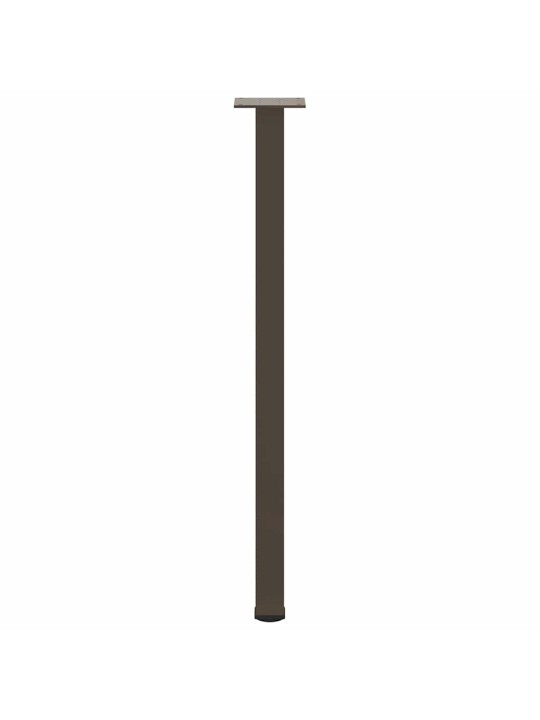 Nohy konzolového stolku 4 ks přírodní ocel 72-74 cm ocel