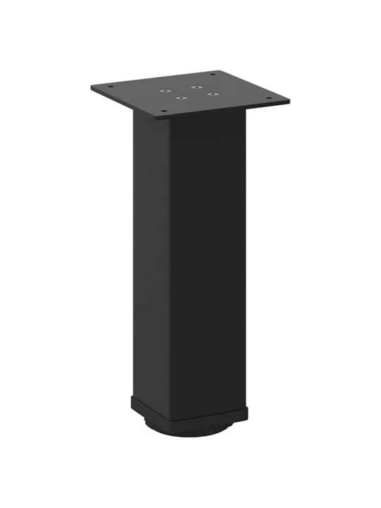 Nohy ke konferenčnímu stolku 4 ks černé 30-32 cm ocelové