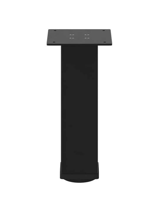 Nohy ke konferenčnímu stolku 4 ks černé 30-32 cm ocelové