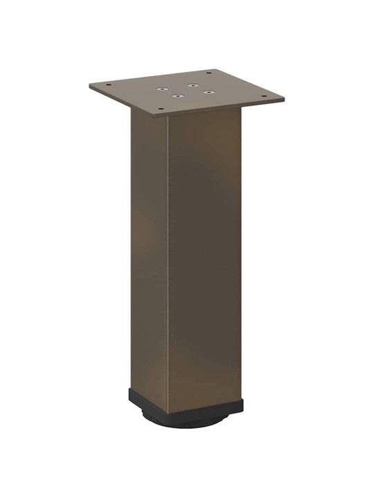 Nohy konferenčního stolku 4 ks přírodní ocel 30-32 cm ocel
