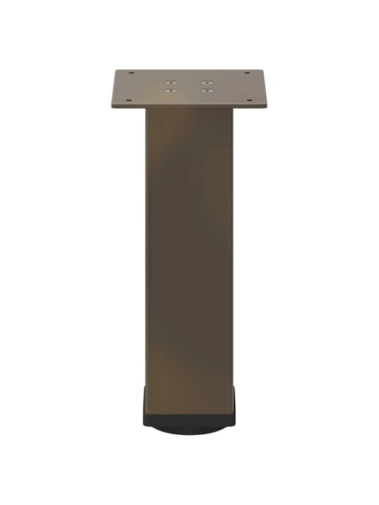 Nohy konferenčního stolku 4 ks přírodní ocel 42-44 cm ocel