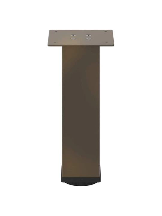 Nohy konferenčního stolku 4 ks přírodní ocel 42-44 cm ocel