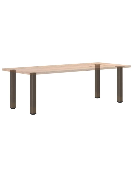 Nohy konzolového stolku 4 ks přírodní ocel 72-74 cm ocel