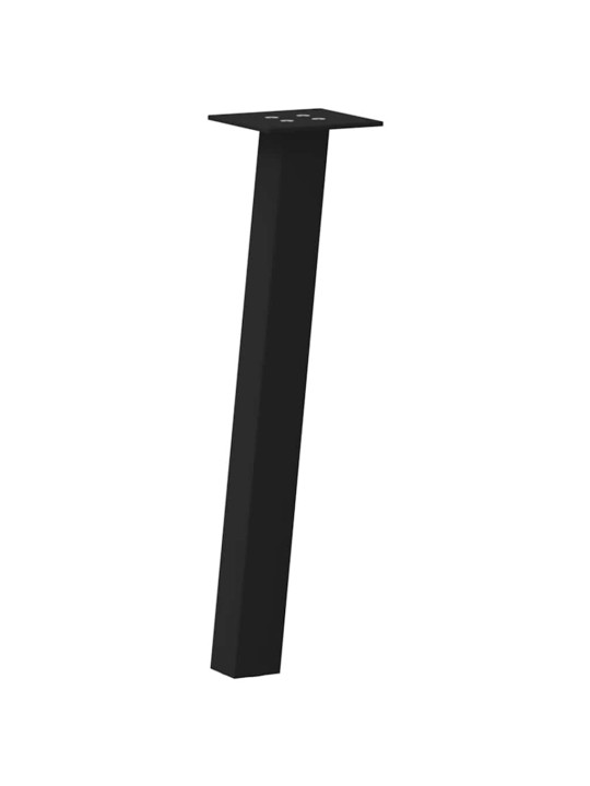 Nohy ke konferenčnímu stolku 4 ks černé 30 cm ocelové